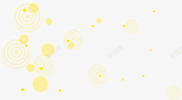 黄色圆点圆圈png免抠素材_88icon https://88icon.com 光效 光晕 光晕元素 光晕背景 发散 星光图片 星光素材 黄光 黄色圆点圆圈素材