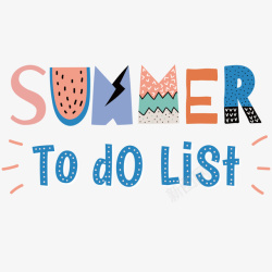 可爱英文卡通矢量图素材