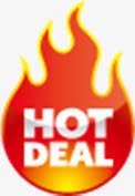 hotdealHOTDEAL图标淘宝精品标签高清图片