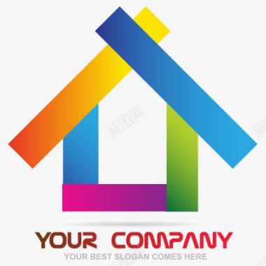 抽象地产公司logo图标图标