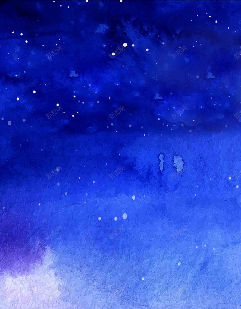 蓝色梦幻天空水彩PSD分层H5背景psd设计背景_88icon https://88icon.com H5 PSD分层 唯美星空 手绘 文艺 梦幻天空 水彩 背景素材 蓝色