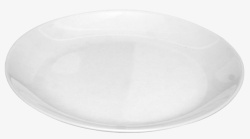 烹饪白色圆形餐具碟子陶瓷制品实物高清图片