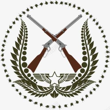 俱乐部logo军事题材logo矢量图图标图标