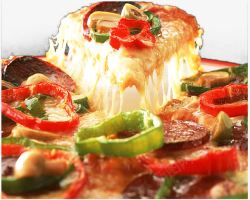 意式香肠披萨意式披萨高清图片