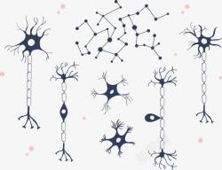 神经细胞图片可爱简约医学神经细胞高清图片