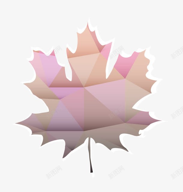 红色几何渐变枫叶装饰png免抠素材_88icon https://88icon.com 三角 几何 叶 季节 枫叶矢量 模板 矢量几何 秋 秋季 红色 红色渐变 红色矢量