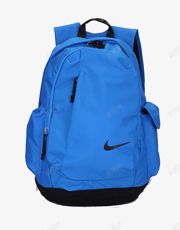 nike运动型中性蓝色背包png免抠素材_88icon https://88icon.com 书包 产品实物 背包 蓝色 运动型