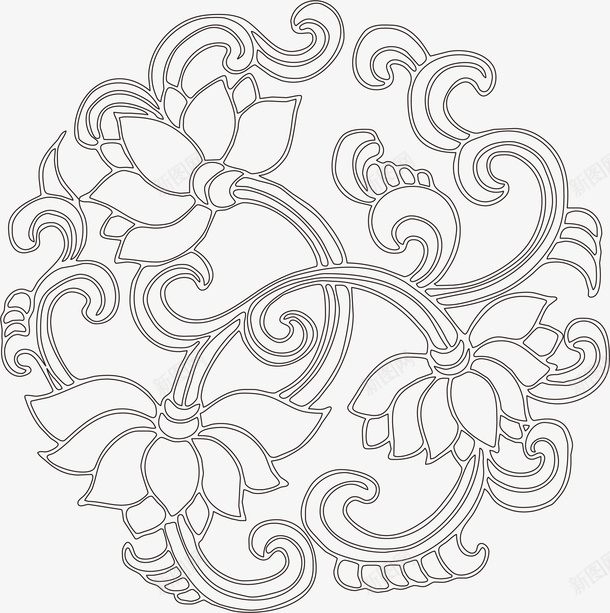 古典花纹手绘装饰图案png免抠素材_88icon https://88icon.com 传统名族花纹 古典 古典花纹 名族花纹 名族风装饰图案 欧式花纹