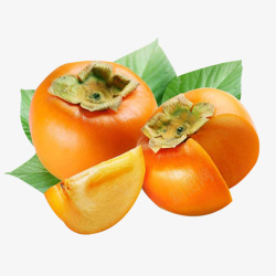 甜脆脆柿子硬柿子甜柿子产品展示图高清图片
