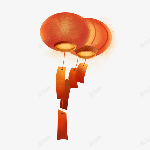 国潮元素年货节春节传统中国风灯笼png免抠素材_88icon https://88icon.com 中国风 传统 元旦 喜庆 喜庆素材 年货节 新年素材 春节 过年