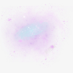 彩色星空紫色星云素材