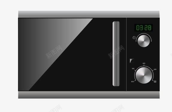 电器微波炉png免抠素材_88icon https://88icon.com 厨具 厨房 电器 电热 黑色