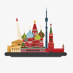俄罗斯特色俄罗斯建筑高清图片