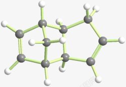 双环戊二烯双环戊二烯基因链高清图片