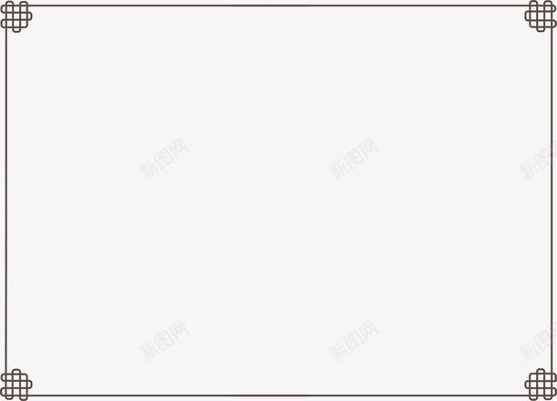 古风边框png免抠素材_88icon https://88icon.com 古风 简洁 素雅 花纹 边框