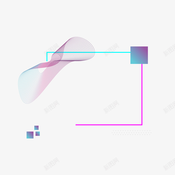 卡通渐变酷炫边框装饰png免抠素材_88icon https://88icon.com 渐变 渐变边框 装饰 装饰边框 边框 边框渐变 边框装饰