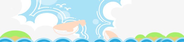 淡雅纹理美食节banner背景jpg设计背景_88icon https://88icon.com 儿童节 创意设计 展板 漫画 童趣 美食
