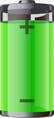 碳纤维贴图绿色环保电池图标图标