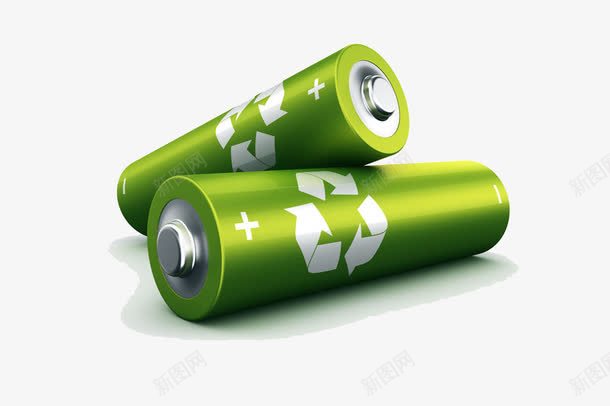 电池png免抠素材_88icon https://88icon.com 5号电池 7号电池 环保电池 绿色