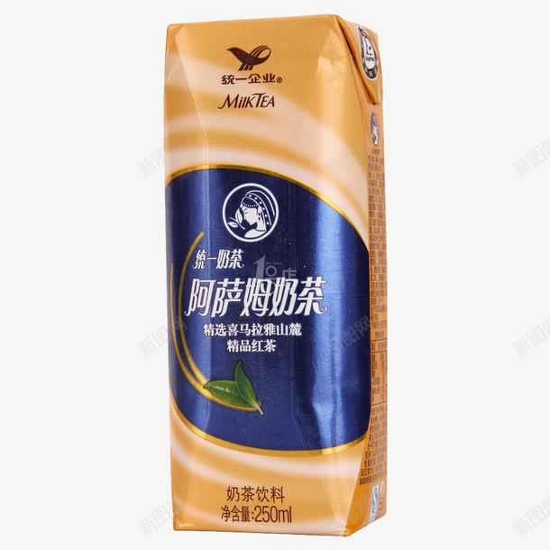 统一阿萨姆奶茶png免抠素材_88icon https://88icon.com 产品实物 奶茶 盒装 精品红茶 饮料