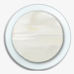 简洁形状奶油蛋糕胚图标高清图片