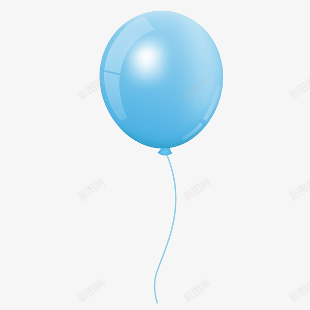 手绘蓝色气球矢量图eps免抠素材_88icon https://88icon.com 充气 免扣Png 创意 手绘 时尚 气球 玩具 蓝色 矢量图
