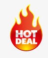 爆米花标签HOTDEAL标签图标图标