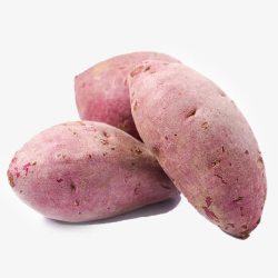 紫色地瓜农家紫薯高清图片