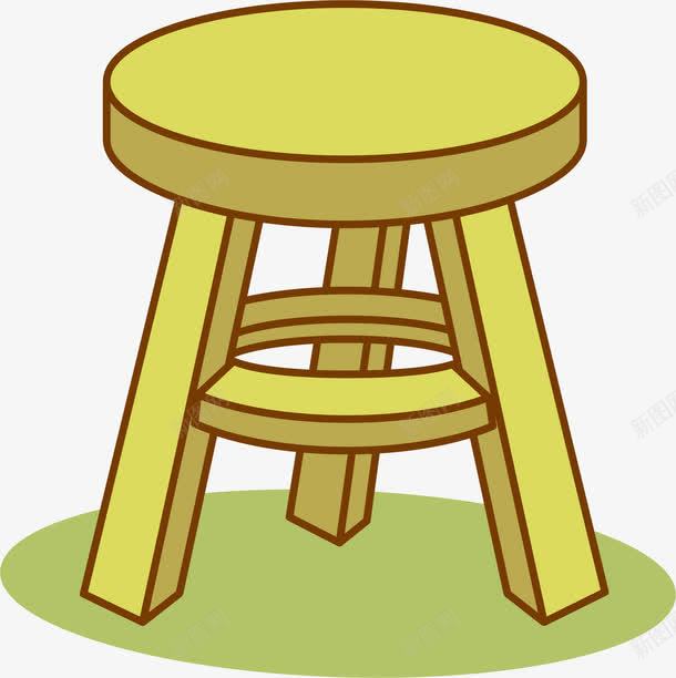 板凳png免抠素材_88icon https://88icon.com 凳子 卡通 手绘 板凳 椅子 线条
