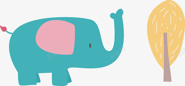 手绘卡通大象矢量图ai免抠素材_88icon https://88icon.com Q版大象 动物 卡通大象 大象 奶牛 孔雀 小猪 小鸟 小鹿 手绘大象 水墨大象 犀牛 矢量图 绵羊 老虎 蝴蝶