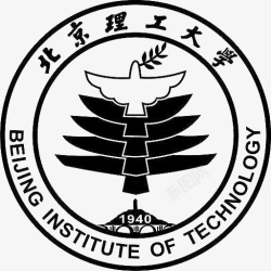 高校背景北京理工大学logo创意图标高清图片
