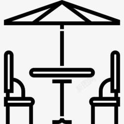 阳台家具阳台图标高清图片