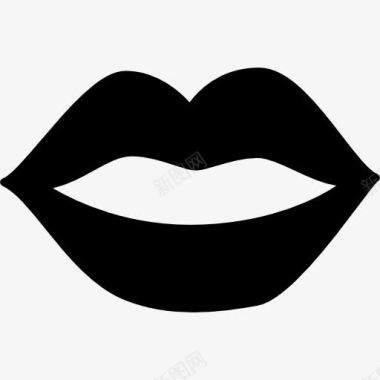 嘴唇的女人女的嘴唇图标图标