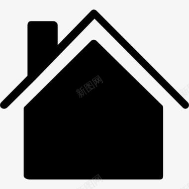 低能耗房子家里的房子图标图标