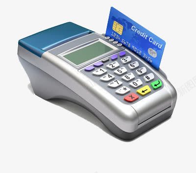 POS卡机png免抠素材_88icon https://88icon.com 密码 扫码 数字 银行卡