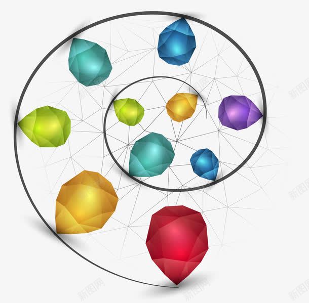 PPTPPT元素PPT模板png免抠素材_88icon https://88icon.com 商务讲解 年表 时间线 时间轴 立体 螺旋