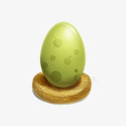 新鲜鸵鸟蛋绿色恐龙蛋高清图片