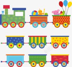 儿童火车儿童节卡通小火车高清图片