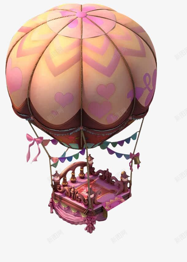 手绘粉色花纹氢气球png免抠素材_88icon https://88icon.com 气球 粉色 花纹