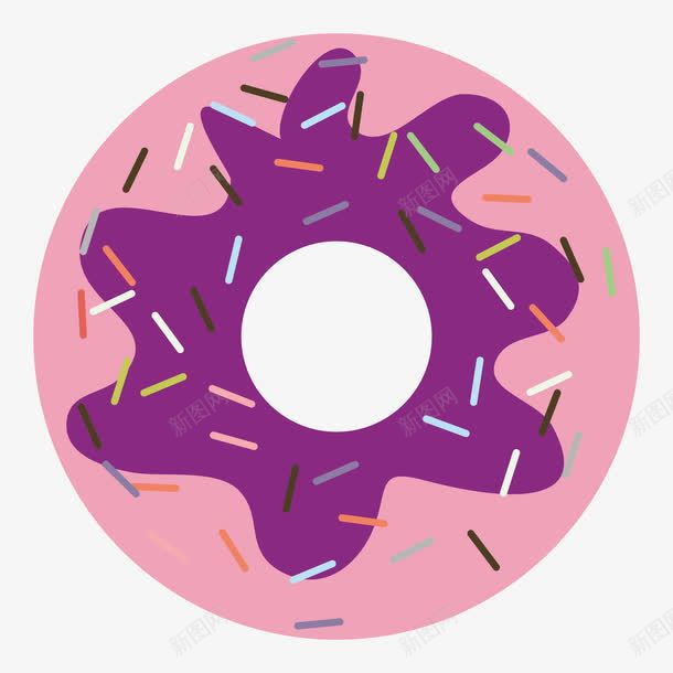 紫色的庆典食物甜甜圈png免抠素材_88icon https://88icon.com 卡通甜甜圈 小吃 庆典 庆祝活动 甜点 甜甜圈 甜美 生日聚会 紫色甜甜圈 零食 食物