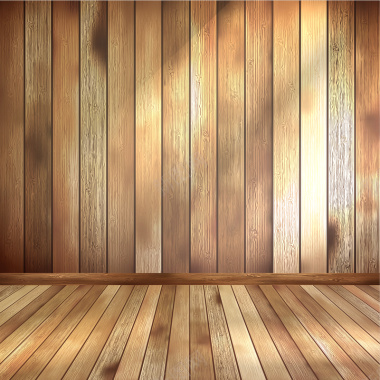 木板纹理质感立体室内背景背景