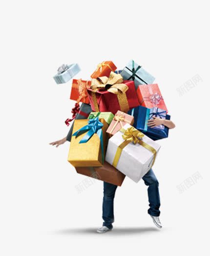 抱礼物的人png免抠素材_88icon https://88icon.com 抱礼物的人 抱礼盒 效果元素 礼物 礼盒 集赞