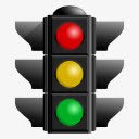 红灯停绿灯行交通红绿灯图标图标