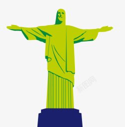 基督耶稣像巴西耶稣像高清图片