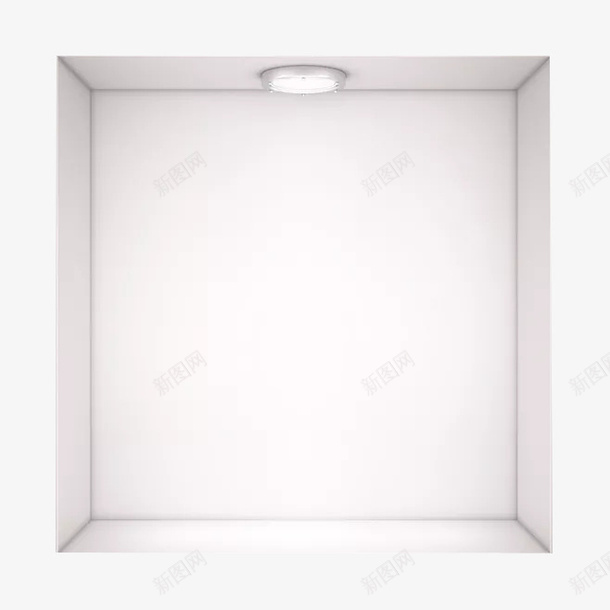 白色简洁方形展台png免抠素材_88icon https://88icon.com 凹墙 创意 展台 展览 材质 照明 白色 白色展台 简洁 设计