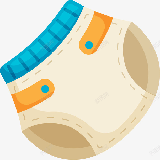 黄色卡通宝宝尿布png免抠素材_88icon https://88icon.com 卡通尿布 婴儿用品 宝宝尿布 纸尿布 纸尿裤 装饰图案