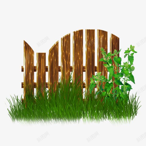花园篱笆psd免抠素材_88icon https://88icon.com 围栏 木条 木栅栏 花园的栅栏背景 花园风光 花藤 质朴的栅栏