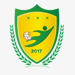 运动员logo足球logo矢量图图标高清图片