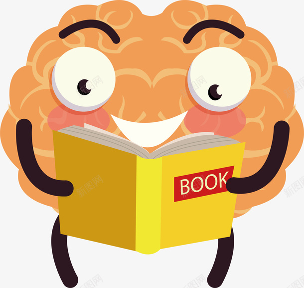 看书学习的大脑png免抠素材_88icon https://88icon.com 人类大脑 大脑 学习的大脑 看书学习 矢量png 训练思维