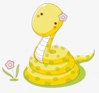 美丽的小蛇png免抠素材_88icon https://88icon.com 一条 卡通 小花 小蛇 扁平化蛇 手绘 盘卧的蛇 盘踞 粉色 绿色 蛇信子